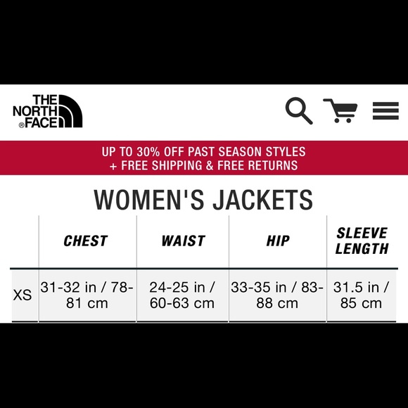 Ladies XS The North Face Ski Jacket - Picture 8 of 8